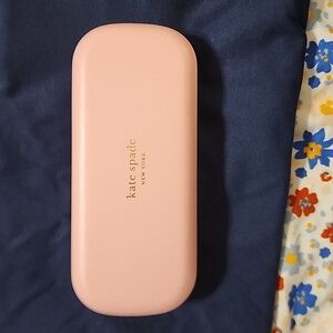 Pink and Green Kate Spade eye glass case